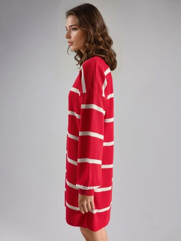 My fashion Knit dress 'Strickkleider' in Red