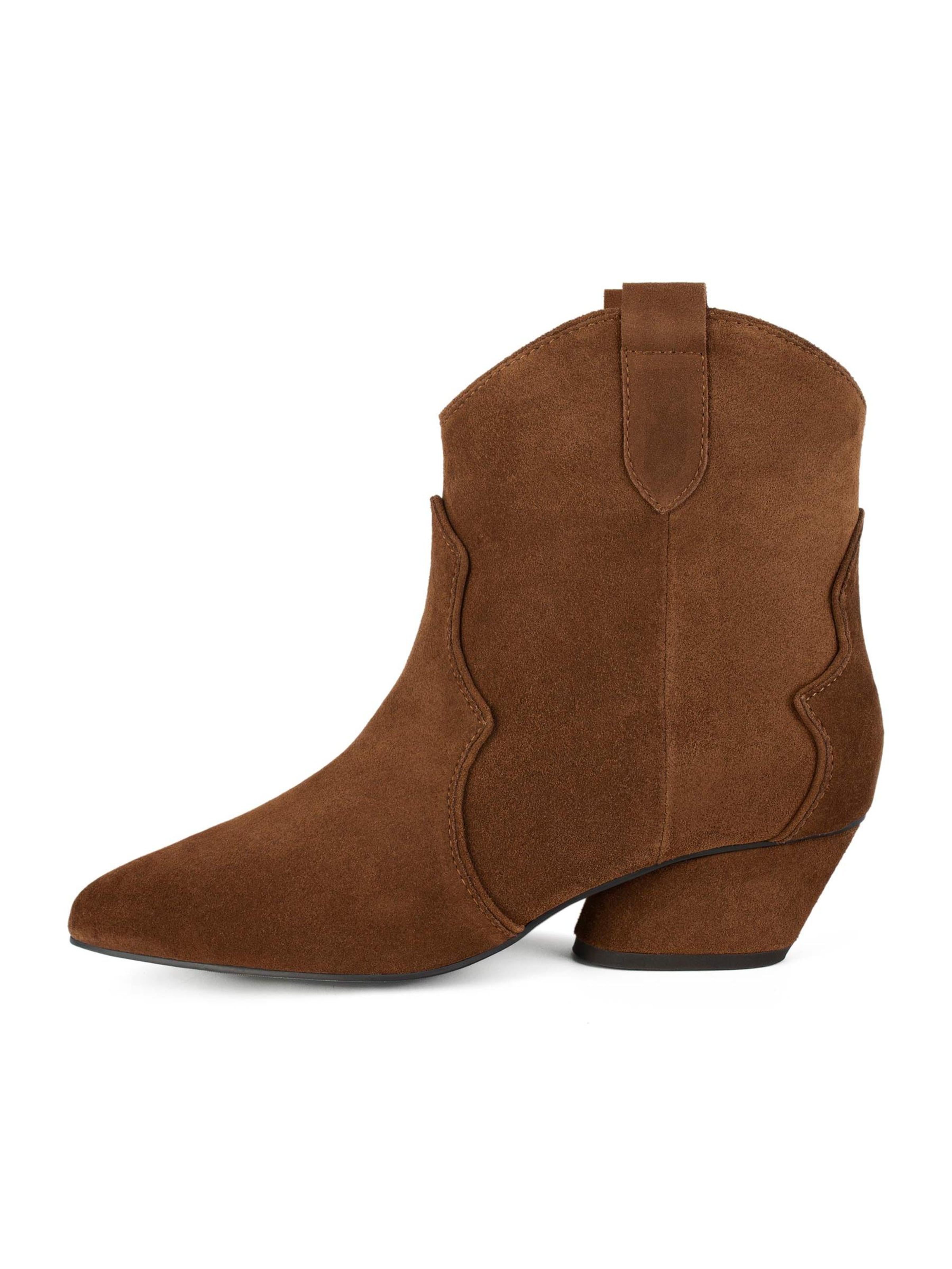 L37 HANDMADE SHOES Cowboy boot 'STARRY PATH' in Brown