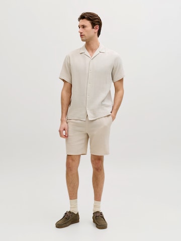 JJ Rebel Regular Fit Paita 'JREBJASON PATRICK' värissä harmaa