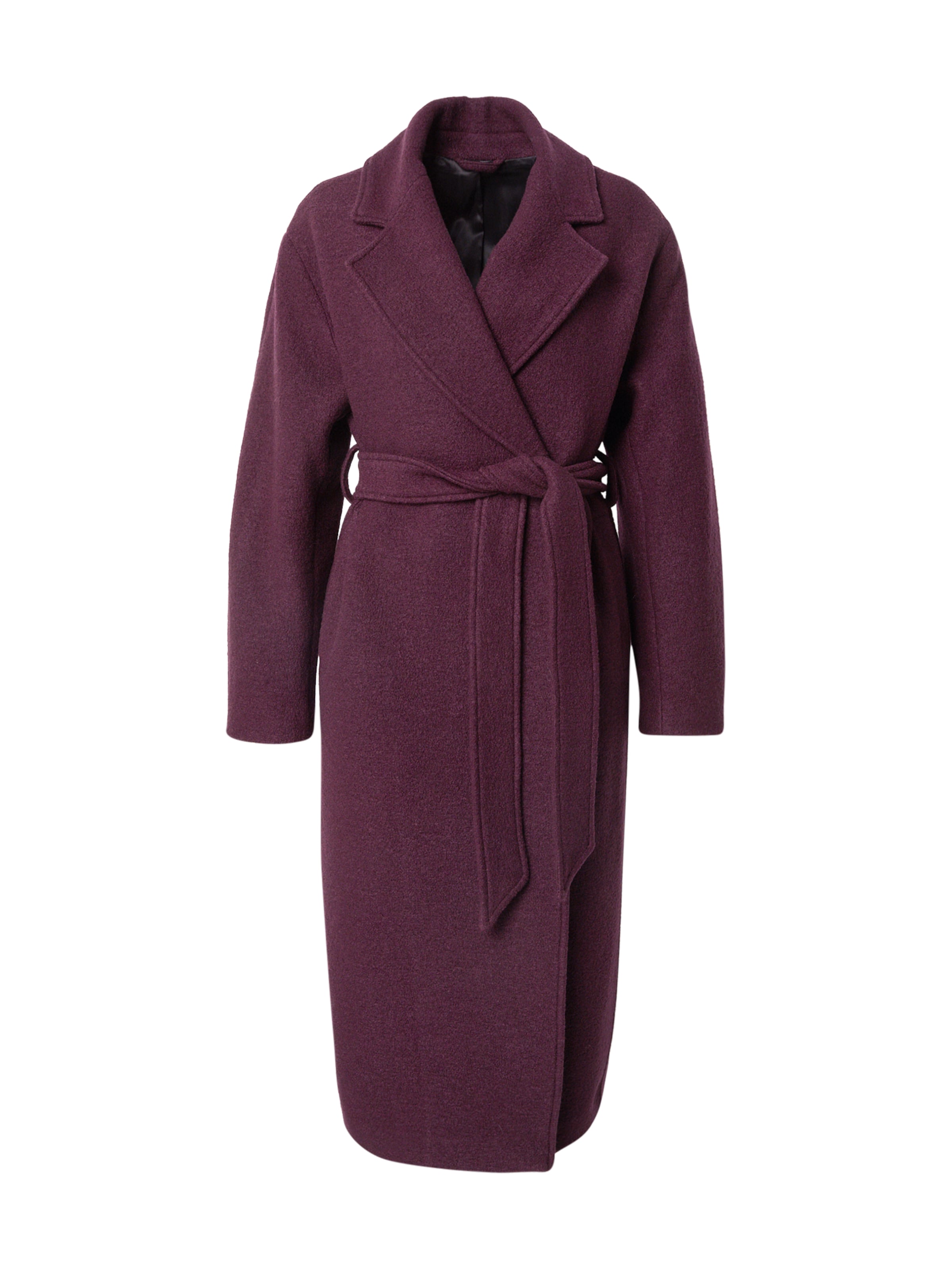 & Other Stories Kevad-sügismantel, värv lilla: eest vaates