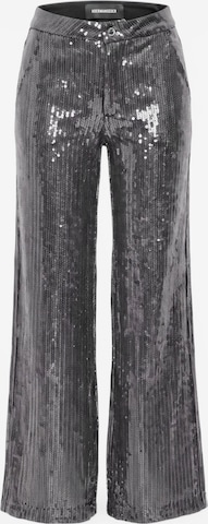 Jeans 'Sequin' di Hoermanseder in grigio: frontale