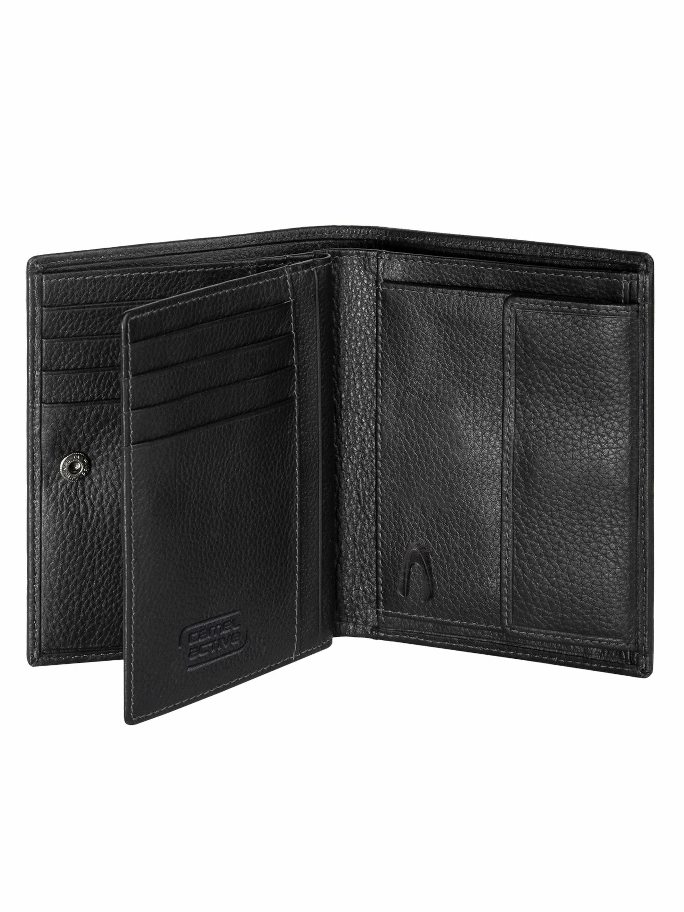 CAMEL ACTIVE Portemonnaie 'Atlanta' in Schwarz