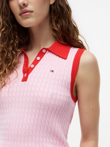 Tops en tricot TOMMY HILFIGER en rose