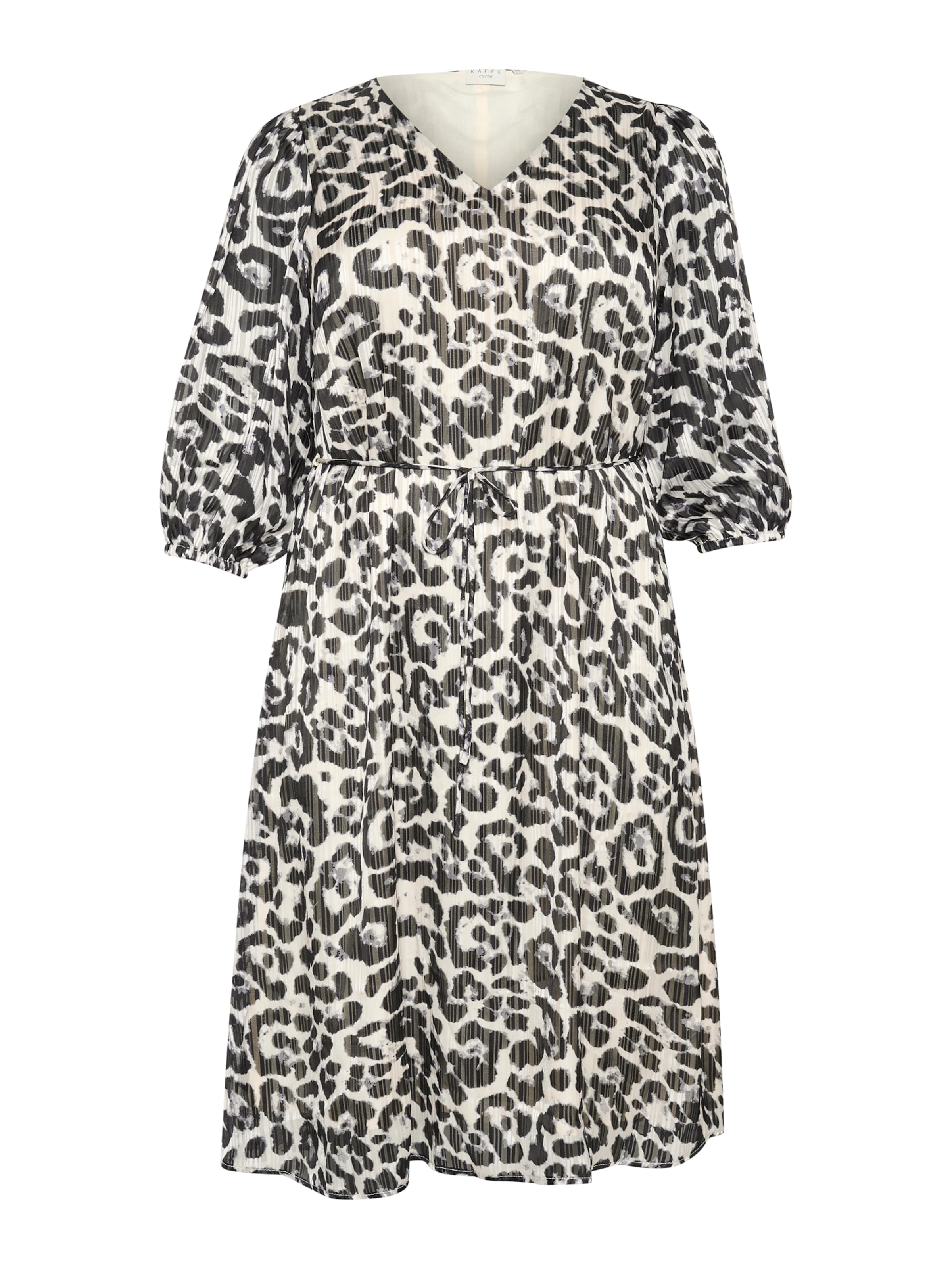 KAFFE CURVE Рокля 'KC Saphia' в черно: отпред