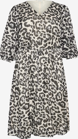 KAFFE CURVE Mekko 'KC Saphia' värissä musta: etupuoli