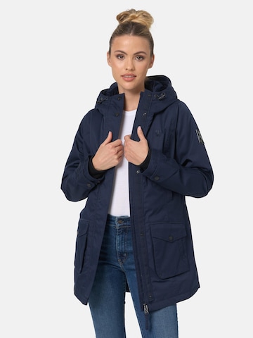 NAVAHOO Between-Seasons Parka 'Brinjaa' in Blue