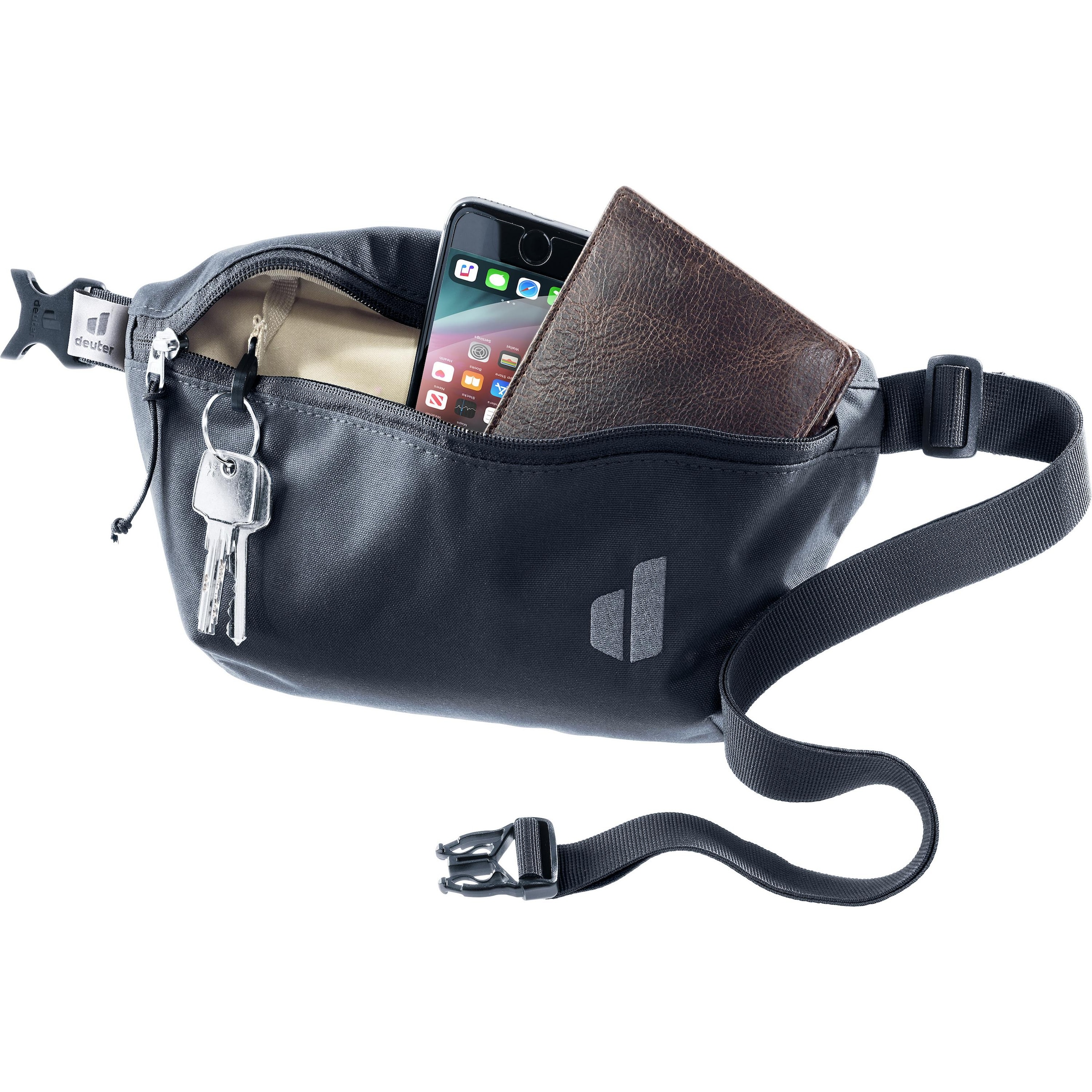 DEUTER Heuptas 'Avengo 1.5' in Zwart