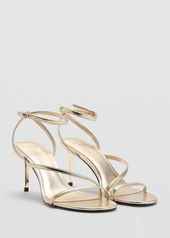 MANGO - Sandalias con hebilla 'JAZZ' en oro