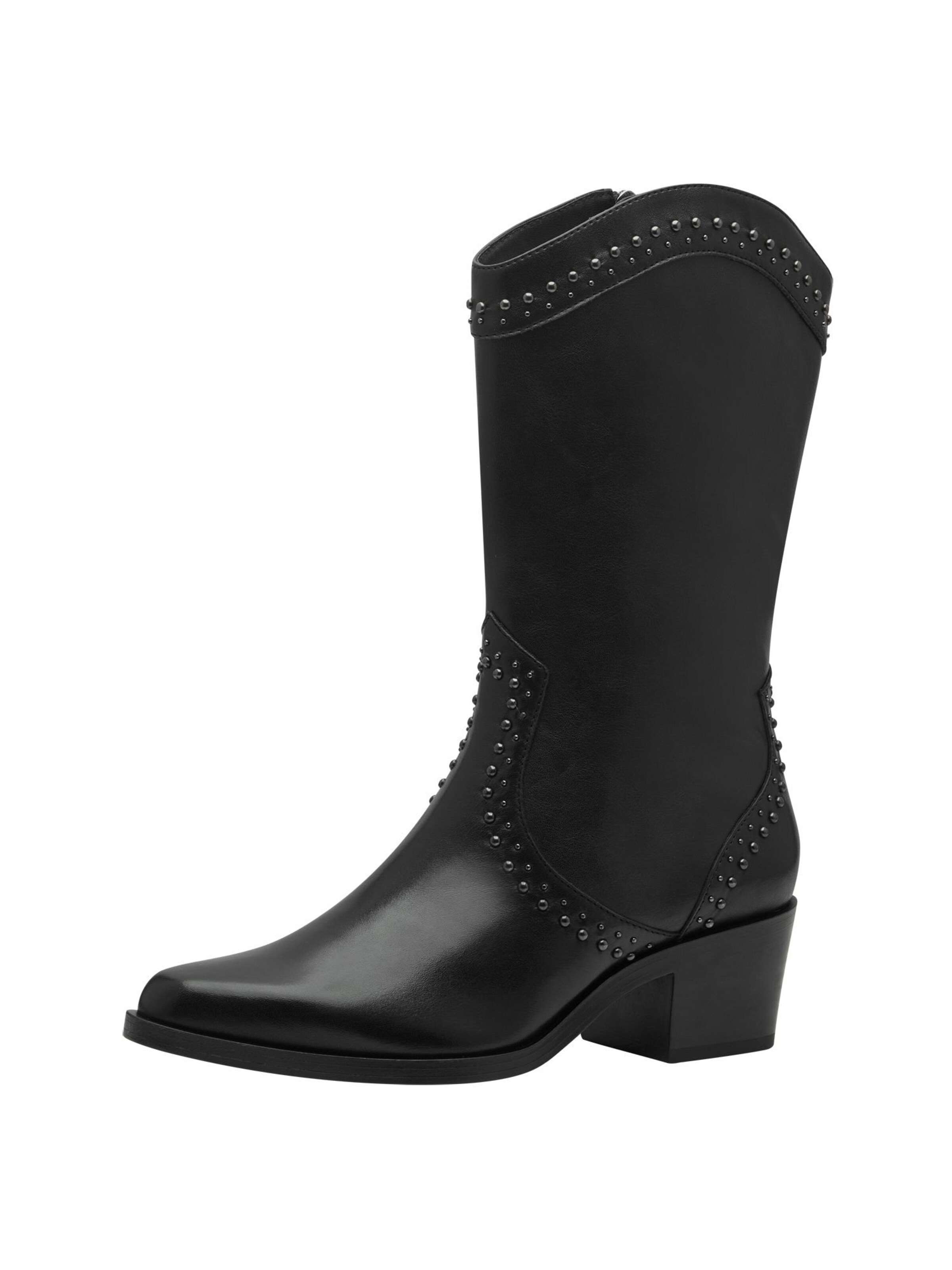 Tamaris Bootie in Black: front