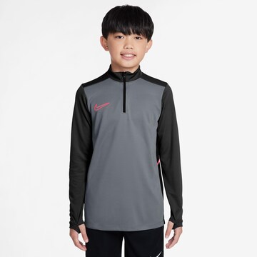NIKE Sports sweatshirt 'Academy 25 Drill' in Grey: front