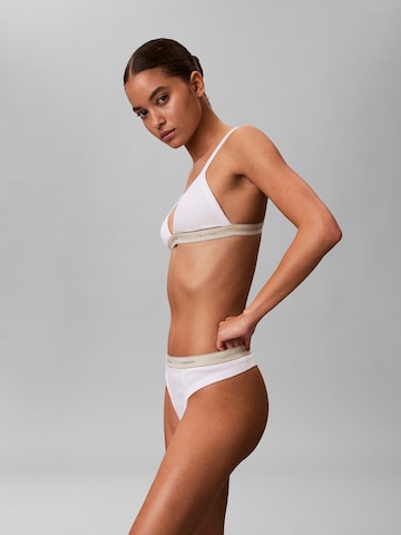 Calvin Klein Thong in White
