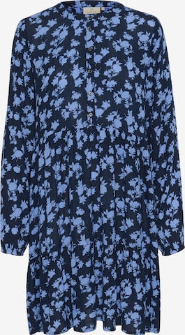 Robe-chemise 'Evity' Kaffe en bleu : devant