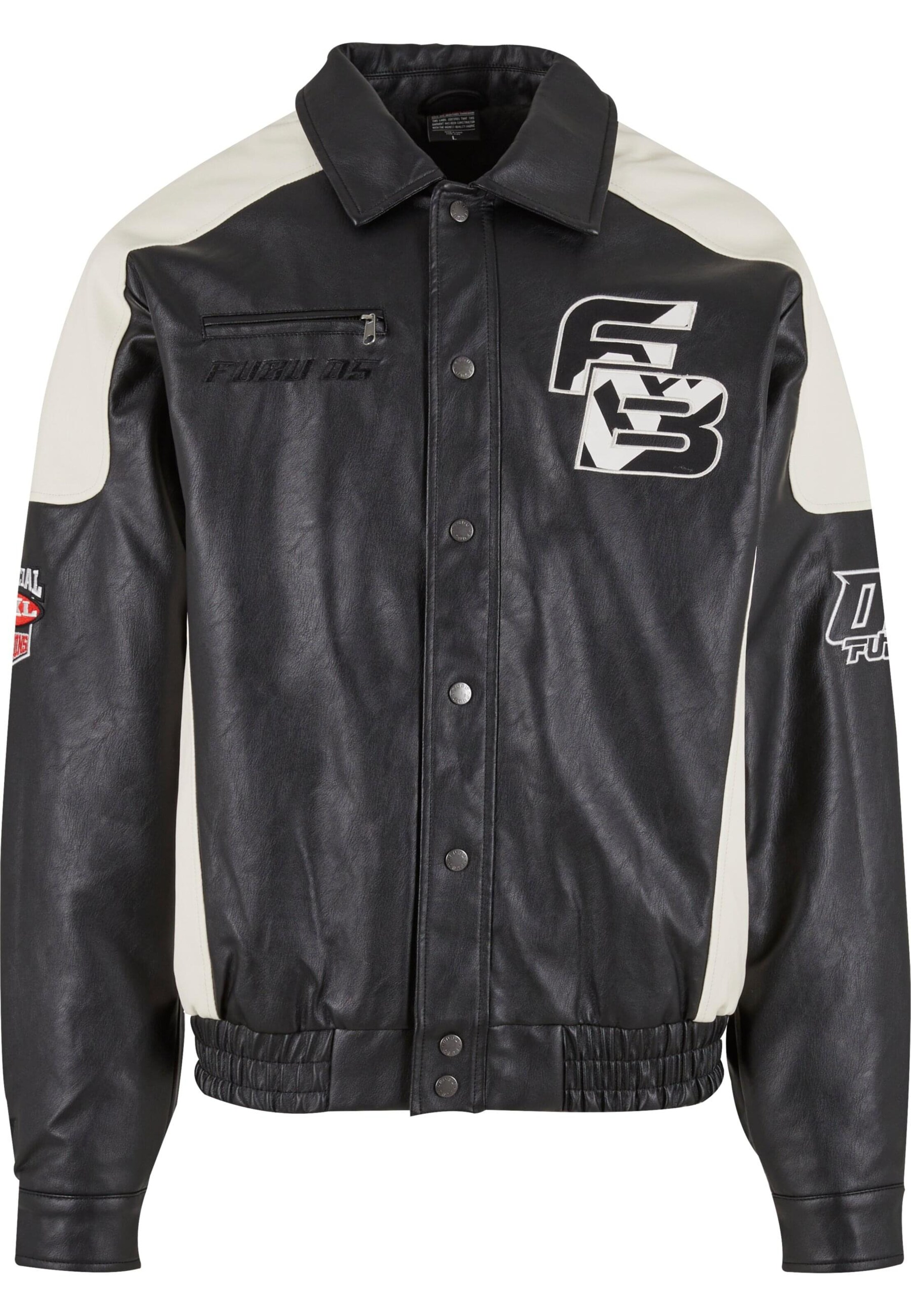 Giacca di mezza stagione di FUBU in nero: frontale