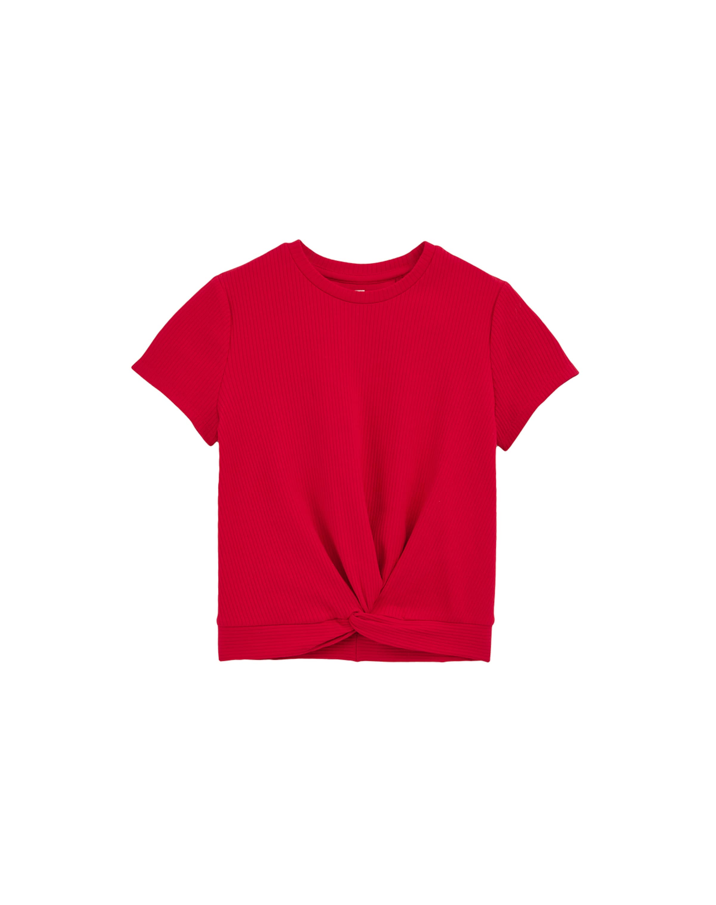 WE Fashion T-shirt i röd: framsida