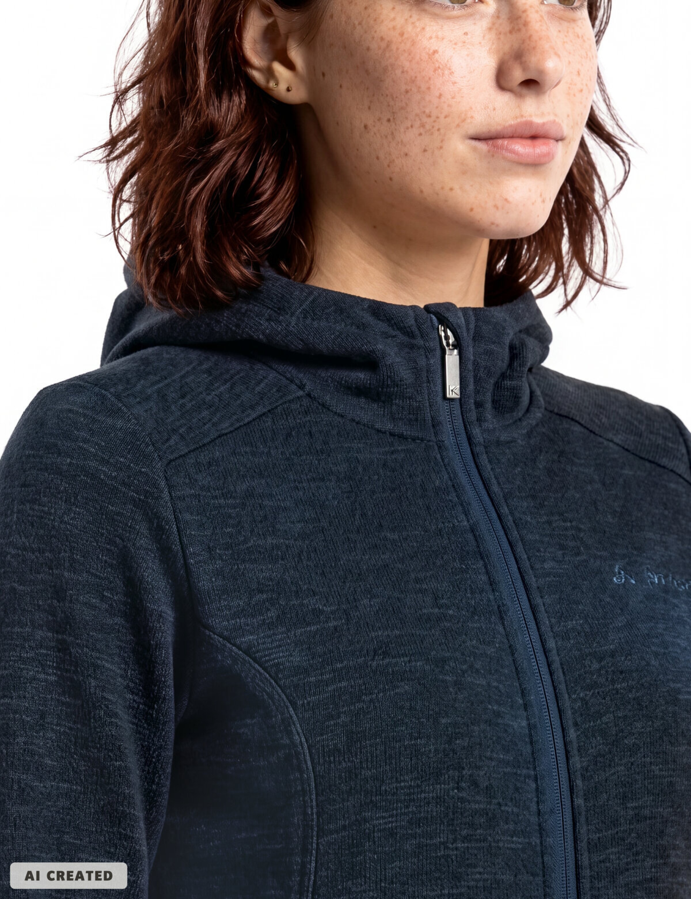 VAUDE Functionele fleece jas in Blauw