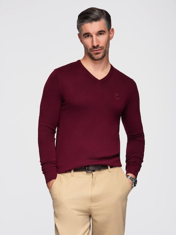 Pullover di Ombre in rosso