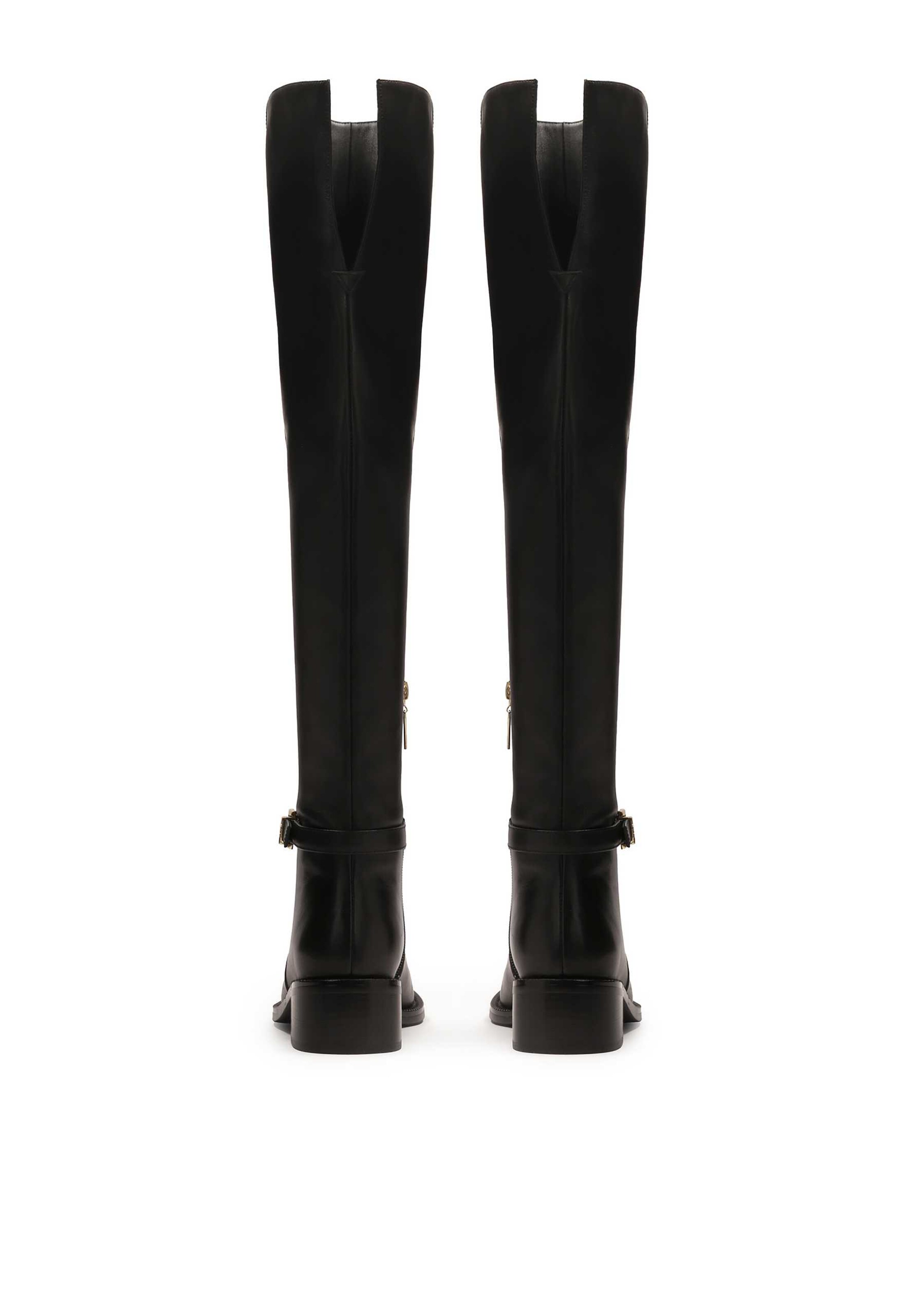 Kazar Ботуши над коляното в черно