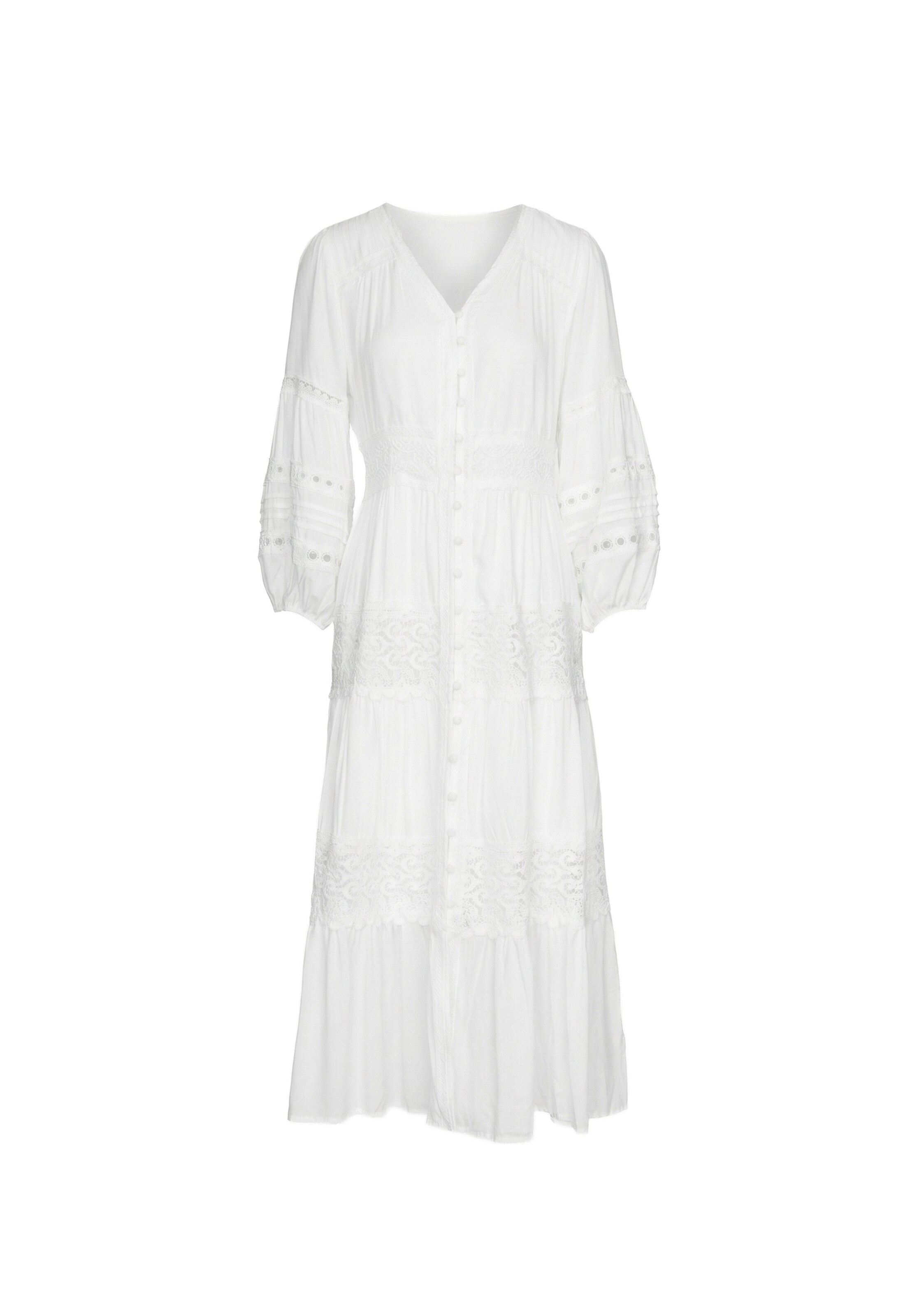 IZIA Vestido em 40 em branco, Vista do artigo