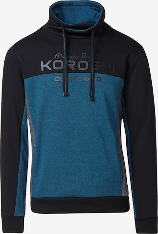 KOROSHISweater majica - plava boja: prednji dio