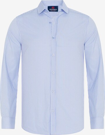 CIPO & BAXX Regular fit Button Up Shirt in Blue: front