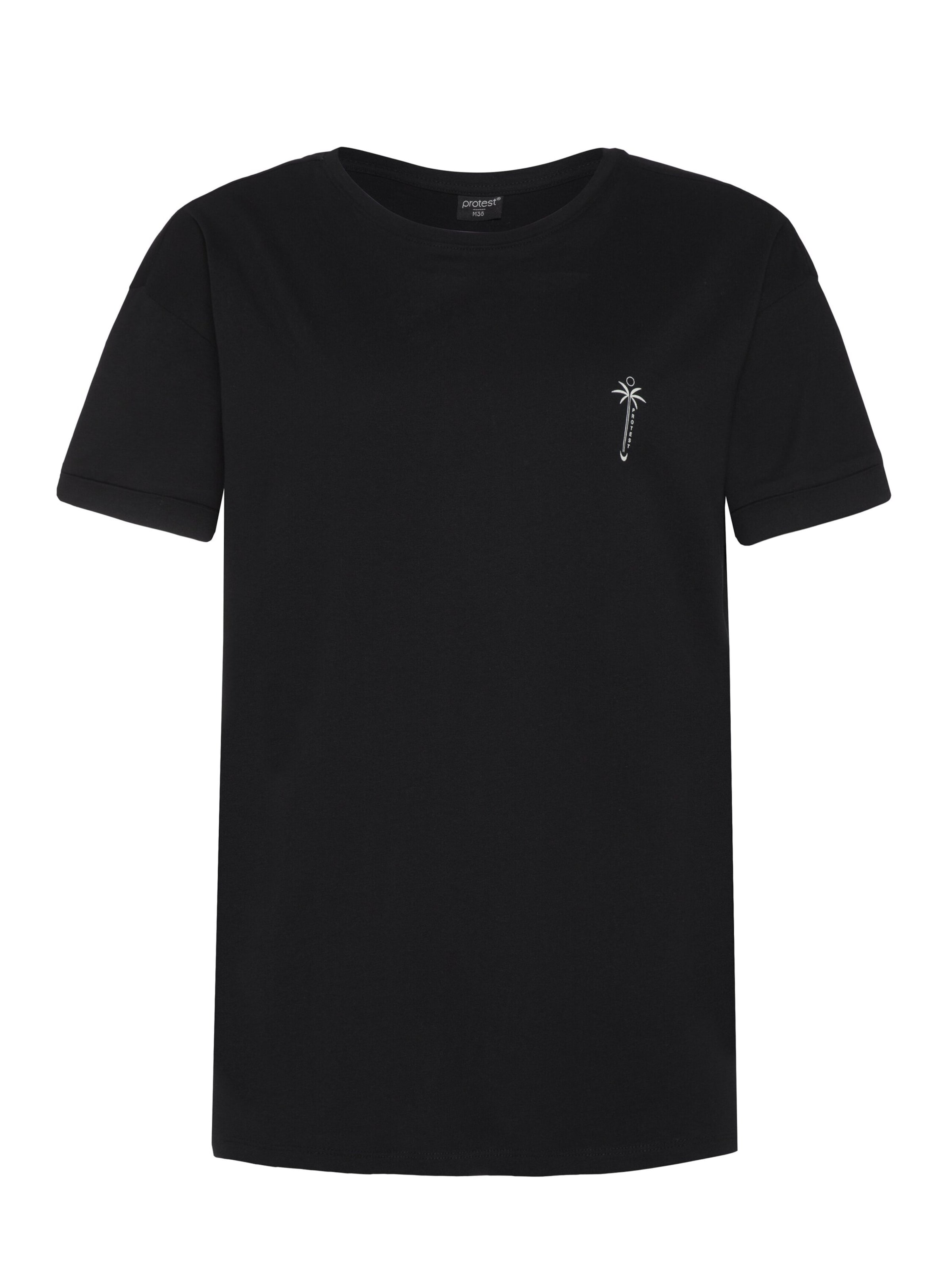 PROTEST Shirt 'PRTELSAO' in Black: front
