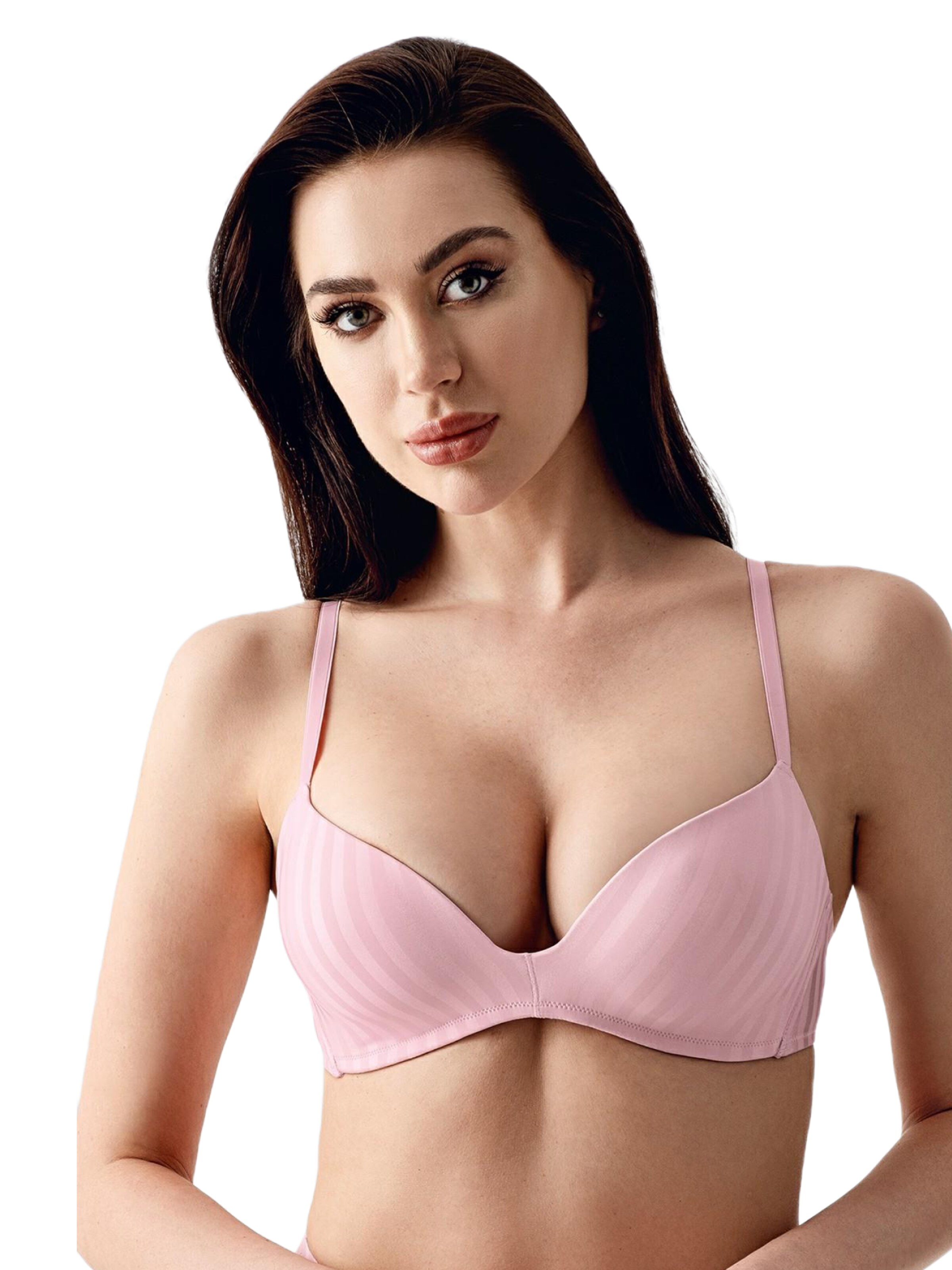 C&City Push-up BH in Roze: voorkant