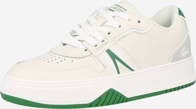 LACOSTE Baskets basses en vert / blanc / blanc cassé, Vue avec produit