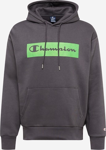 Champion Authentic Athletic Apparel Sweatshirt in Grey: front