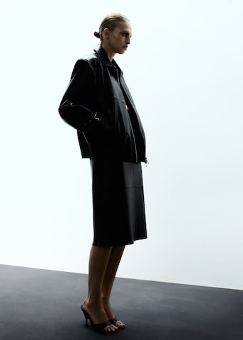 MANGO Between-Season Jacket 'Cindy' in Black