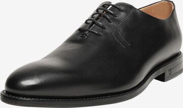 Henry Stevens Lace-Up Shoes 'Marshall PW' in Black: front