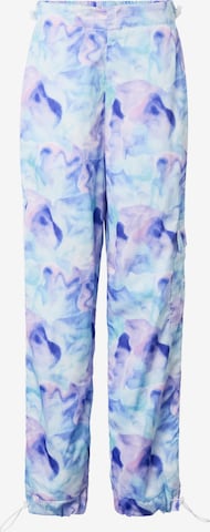 Just Rhyse Regular Cargohose in Lila: Vorderseite