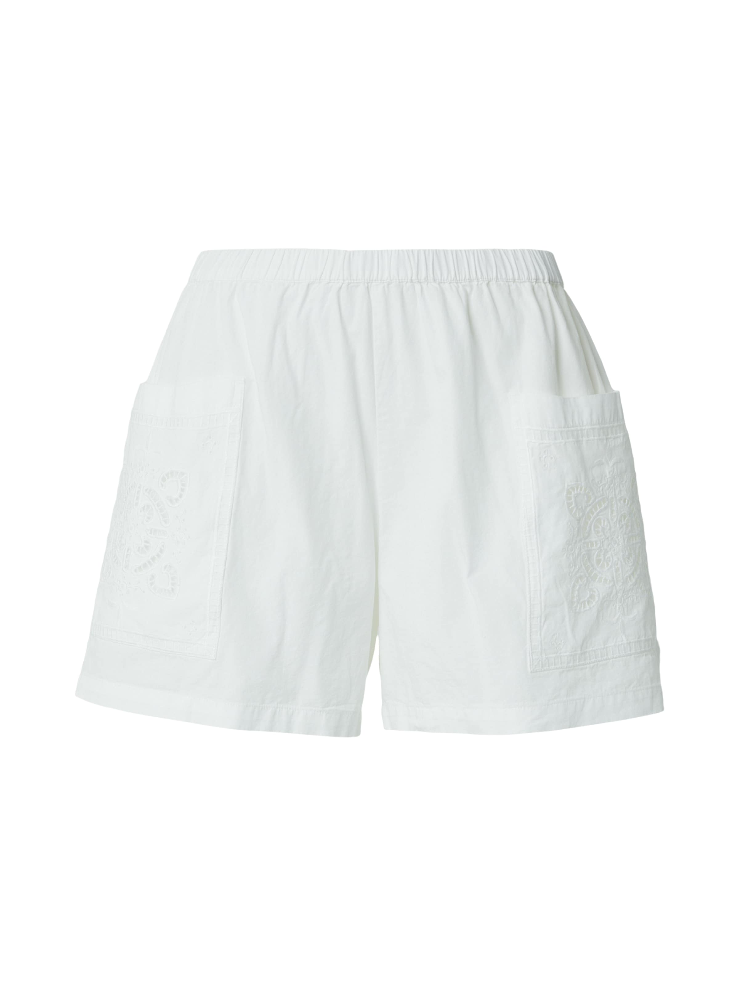 Lindex - Pantalón de pijama en blanco: frente