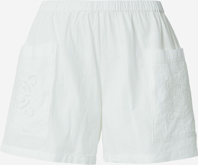 Lindex Pantalon de pyjama en XS en blanc, Vue avec produit