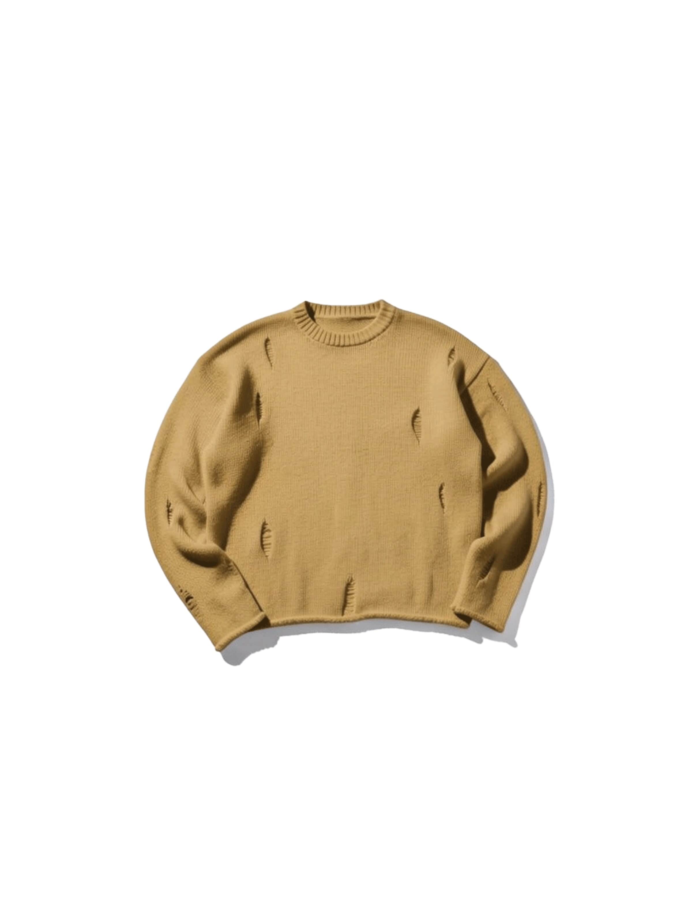 Pullover di Kleidermafia in beige: frontale