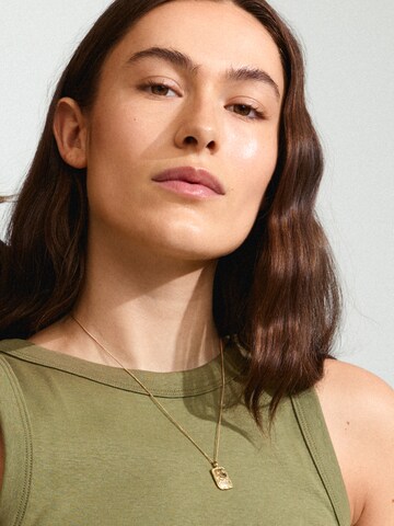 Collana 'Zodiac Sign Leo' di Pilgrim in oro: frontale