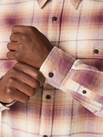 Next Средняя посадка Рубашка в Коричневый