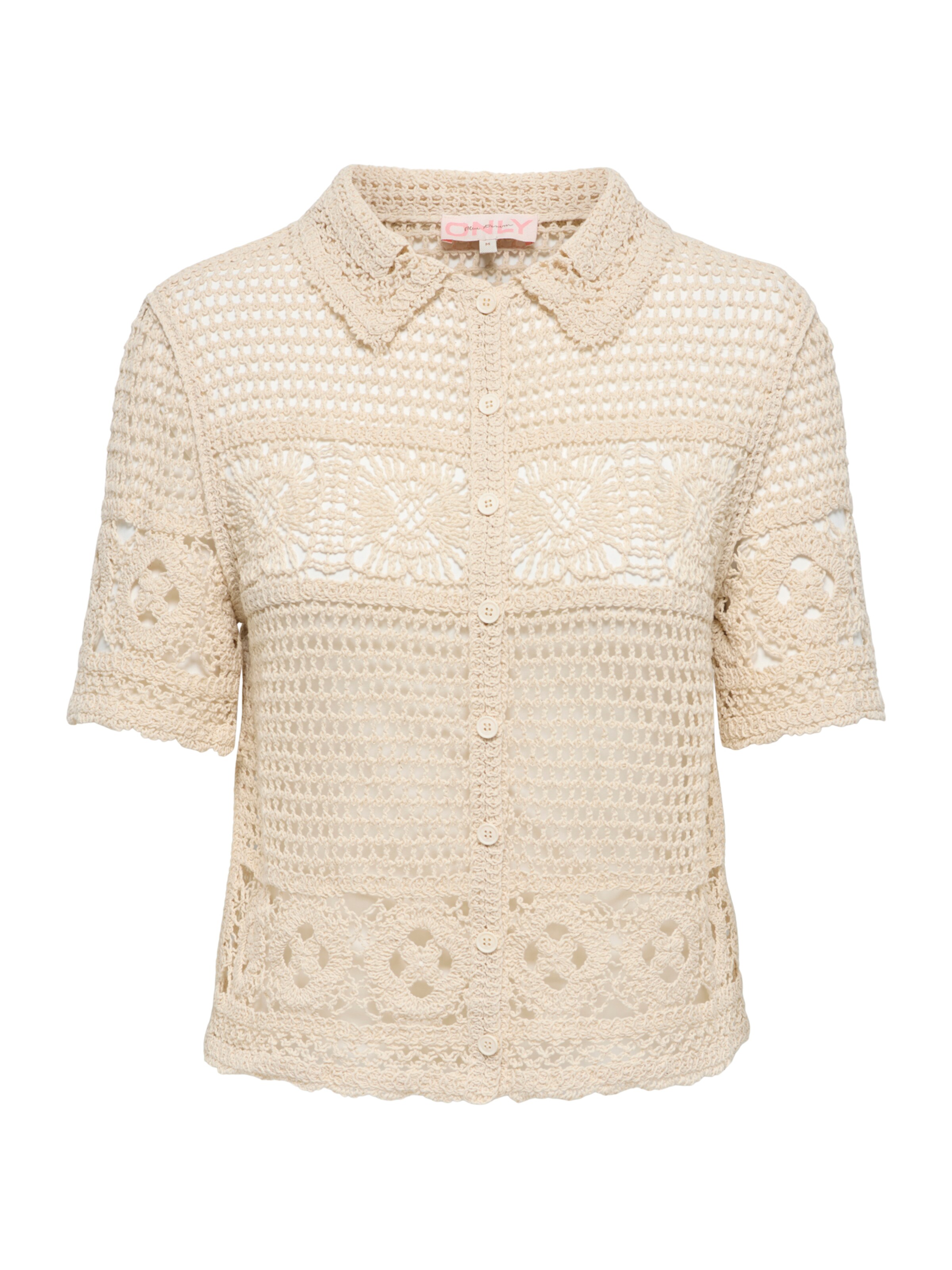 Chemisier 'ONLLEILANI' ONLY en beige : devant