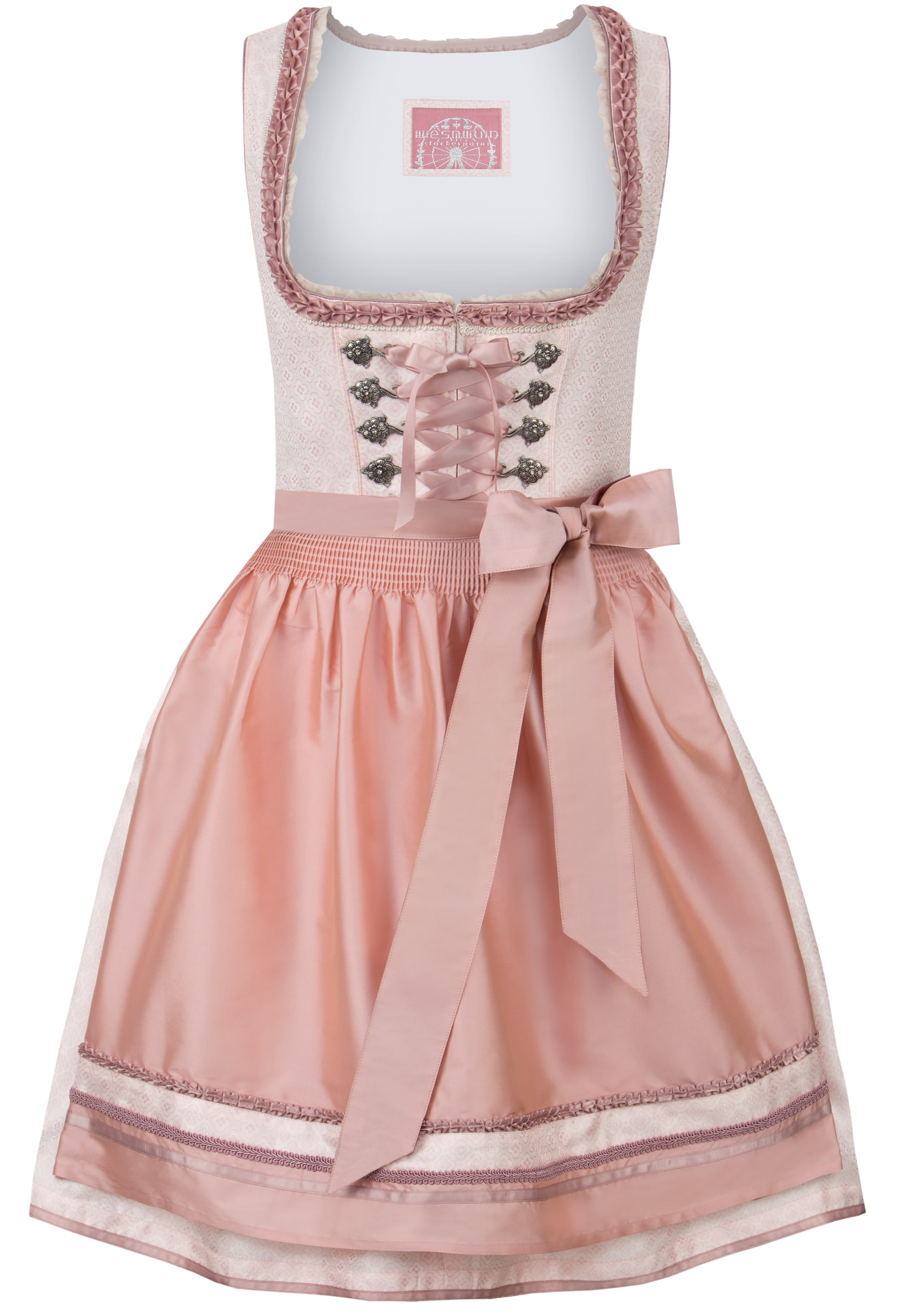 STOCKERPOINT Dirndl 'Sally' in Pink: Vorderseite
