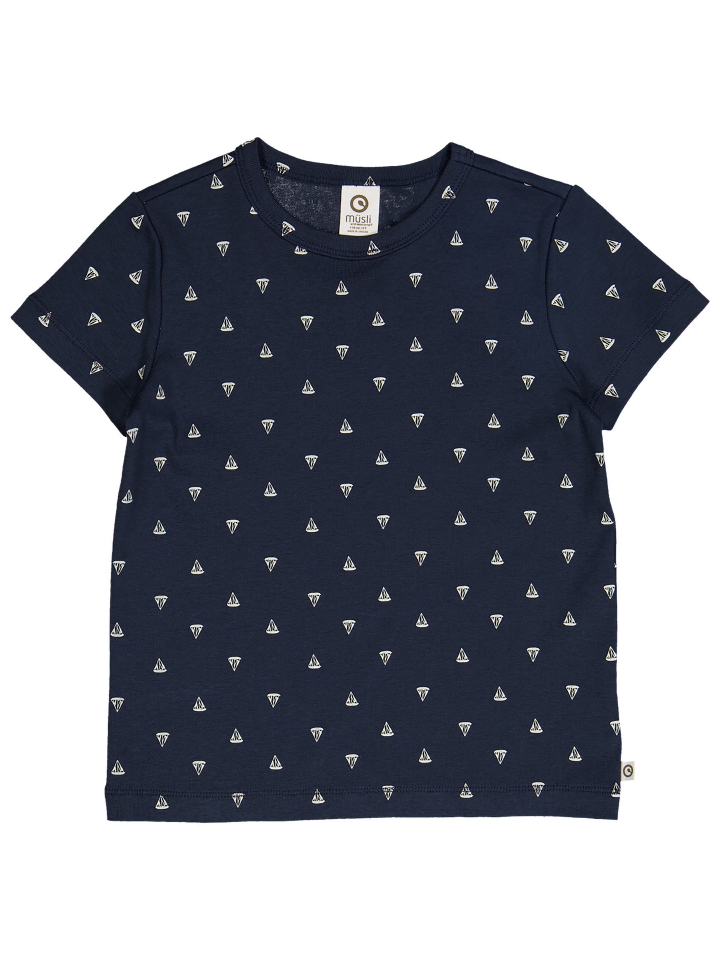 Müsli by GREEN COTTON - Camisola em azul: frente