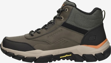 SKECHERS Veterboots 'Skechers Santoro - Hopkins' in Groen: voorkant