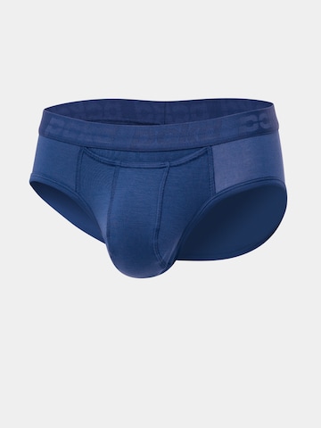 pckd – underwear done right. Panty in Blue: front