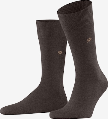 Chaussettes BURLINGTON en marron : devant