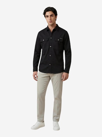 Calvin Klein Jeans Regular fit Button Up Shirt 'LV04RE103G' in Black