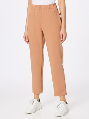 Effilé Pantalon TOMMY HILFIGER en orange : devant