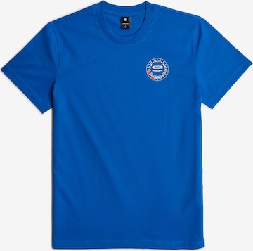 G-STAR Shirt 'Gauge' in Blue: front