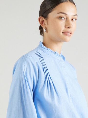 Soft Rebels Bluse 'Gabi' (GOTS) in Blau