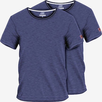 FORSBERG T-Shirt in Blau: Vorderseite
