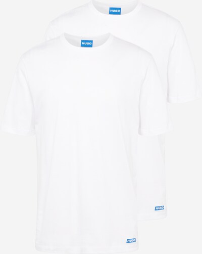 Tricou 'Naolo' HUGO pe albastru / alb, Vizualizare produs