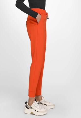 Regular Pantalon Basler en rouge