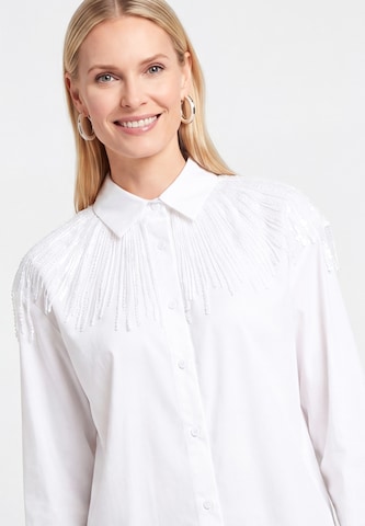 usha WHITE LABEL - Blusa em branco
